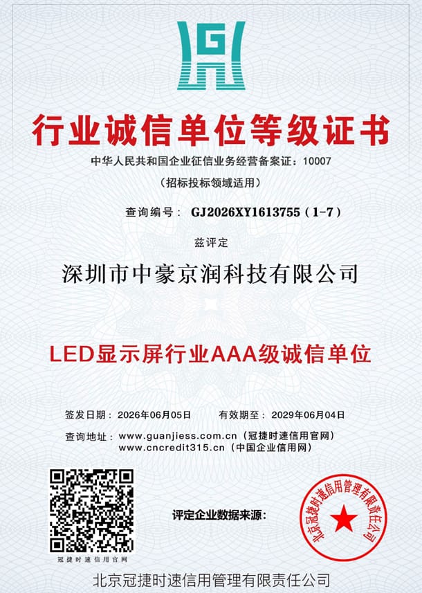 AAA Industry Creditworthy Enterprise