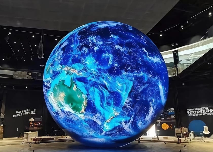CR-D Series Spherical LED Display Full Globe & Hemisphere Custom Creative LED Screen