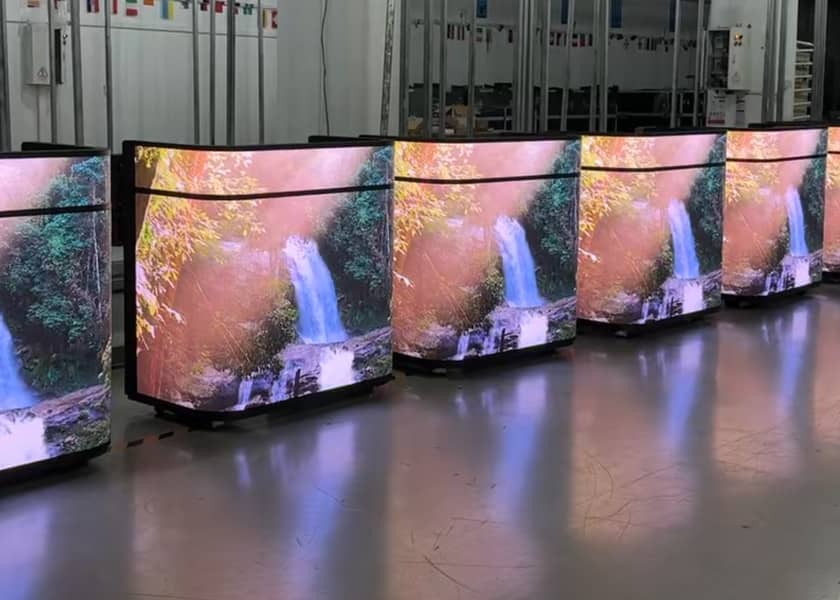 CR-E Series Built-in Table LED Display Custom Creative Embedded Screen for Multi-Scene Applications