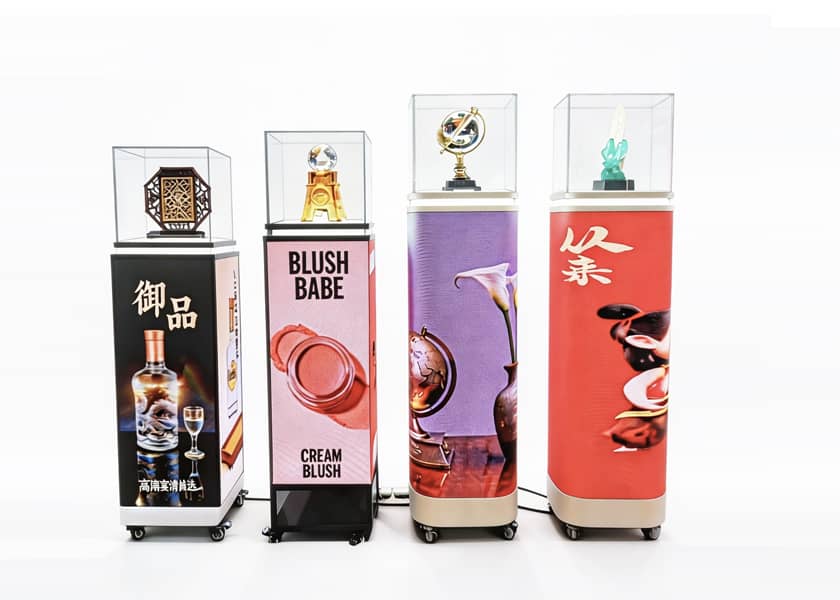 CR-F Series flexible LED module close-up custom shape for retail counter