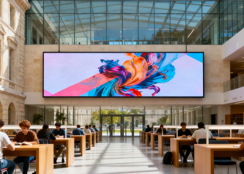 Lobby Digital Signage Application