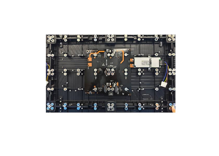 IN-E Series COB LED Cabinet Layout Diagram