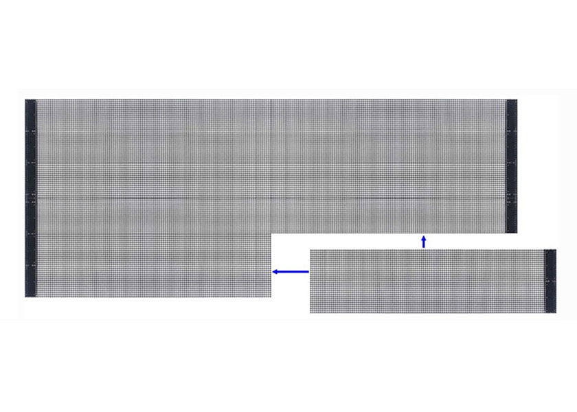 Ultra-Light Transparent LED Panel - 8kg/m² Handheld