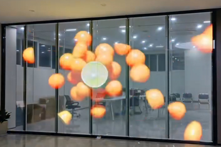 Transparent LED Display - Retail Store Window Application