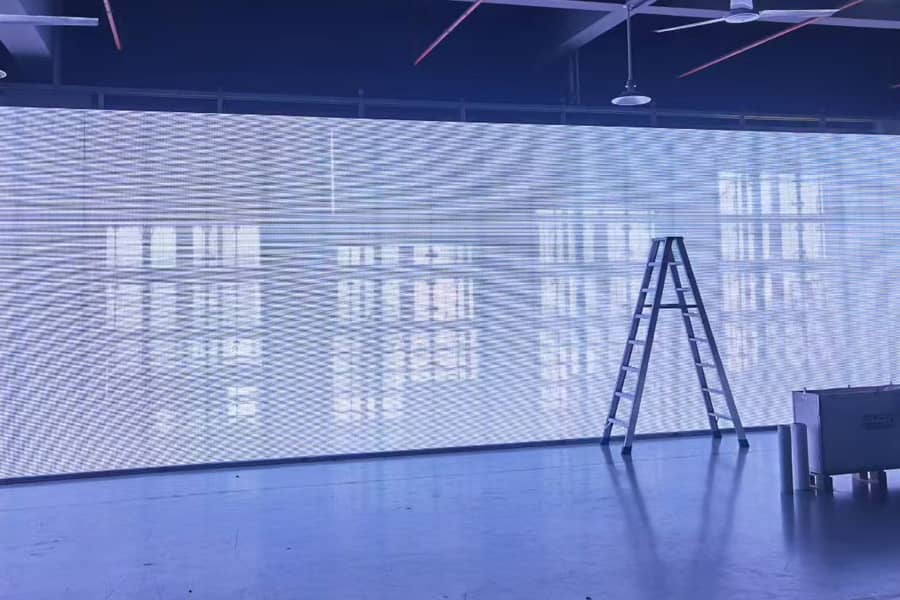 Low power LED stage rental screen for quick setup - Singapore events