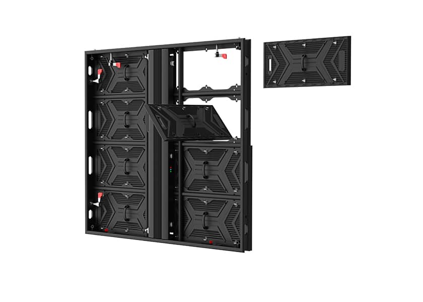 OU-A Series outdoor LED installation front maintenance access easy servicing