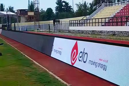 Outdoor football field LED display stadium scoreboard screen