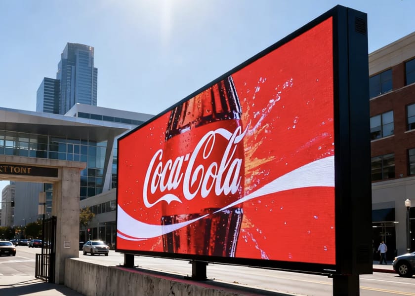 Floor‑to‑Ceiling Facade LED Video Wall Outdoor High‑Resolution Display
