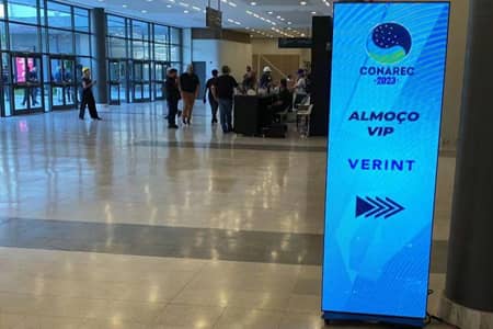 Portable LED Poster - Exhibition Booth Display