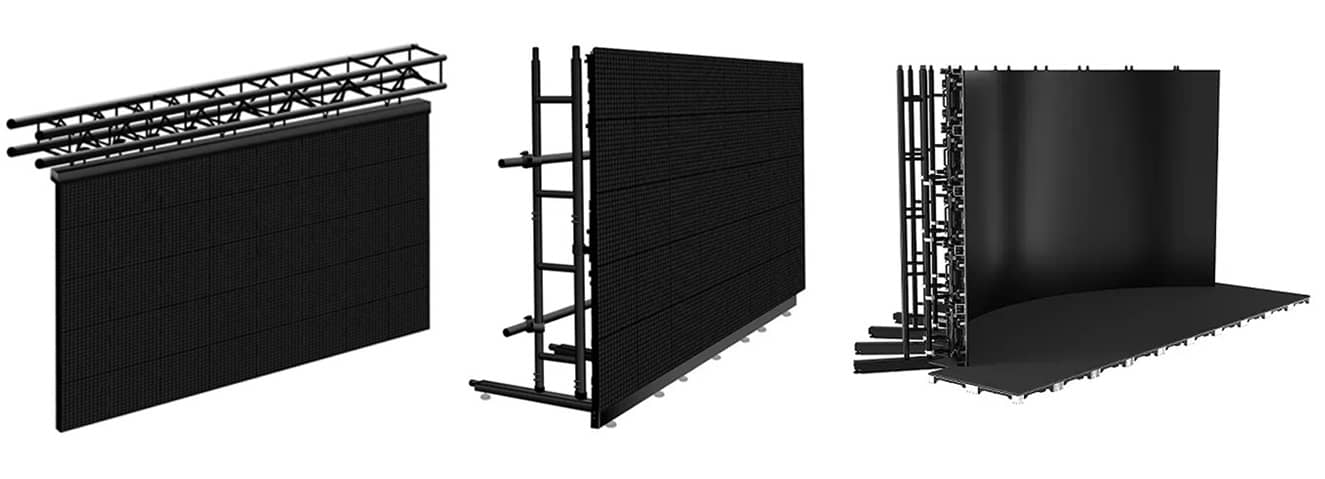 RE-F Series Rental LED Display Installation Methods - Flexible Setup Options