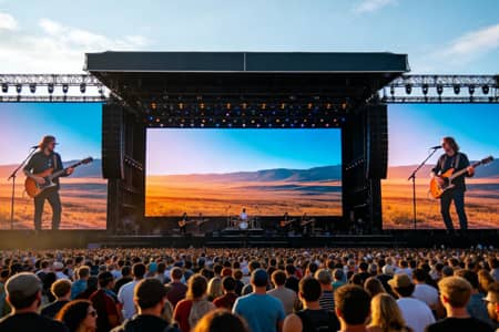RE-F Series Rental LED Display - Corporate Event Application