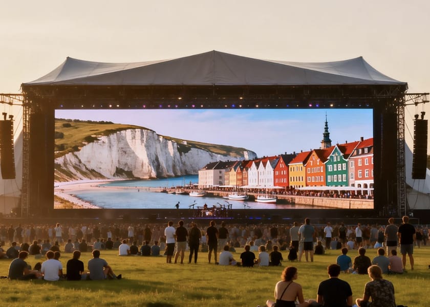 RE-B series rental LED display flex cable connector for event stage