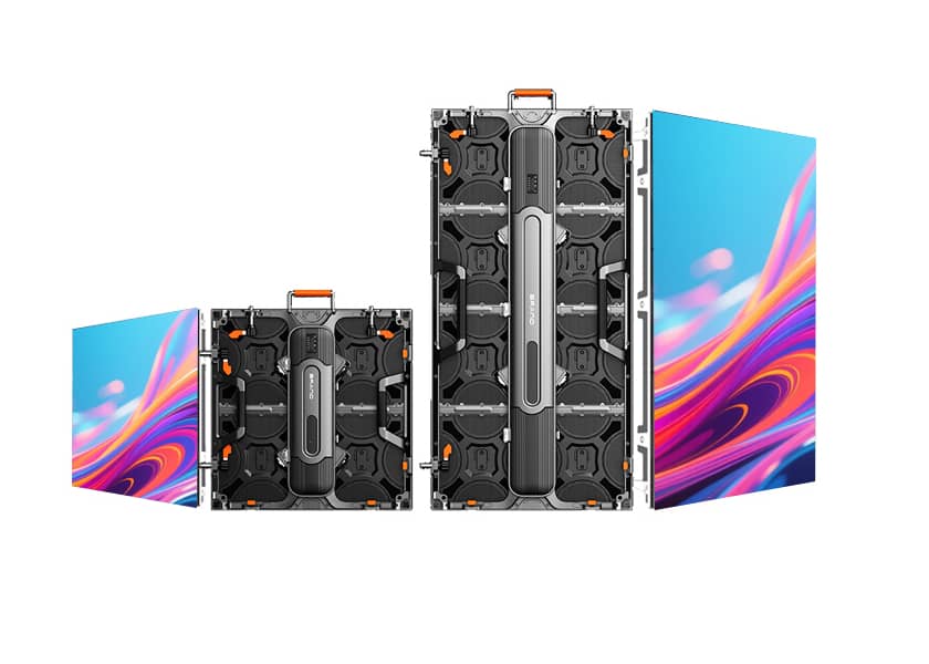 RE-B Series rental LED display front maintenance access easy service
