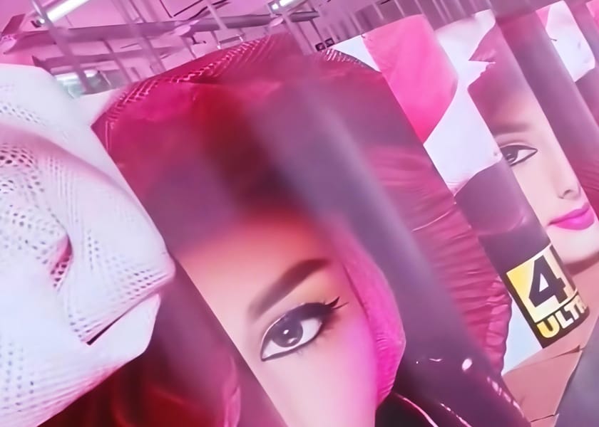 RE-C series curved rental LED display radian screen for exhibition booth