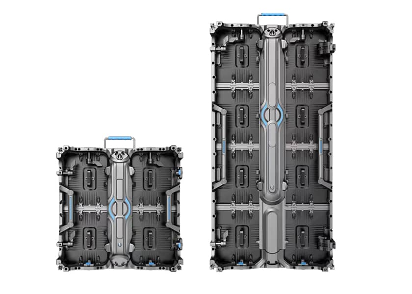 RE-E Series rental LED display front maintenance access quick service